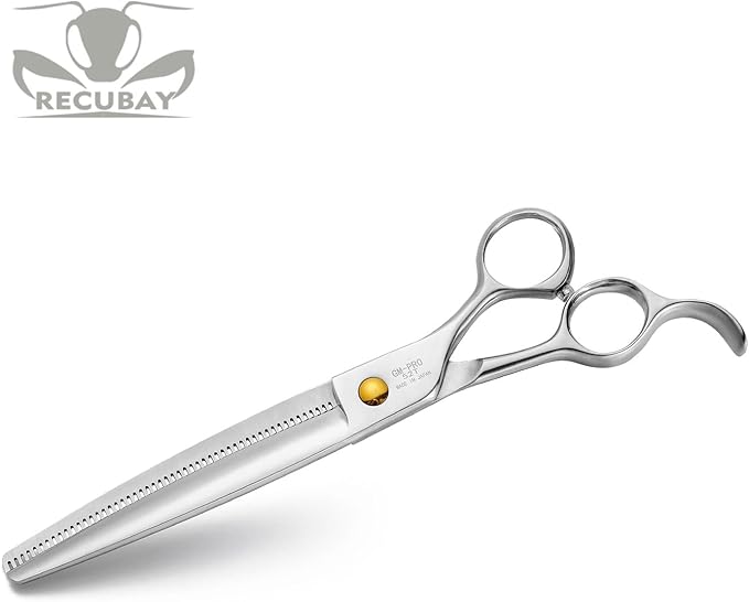 7.5" Thinning Dog Shear - Professional Blender Scissors for Medium Large Dogs, 35% Thinning Rate