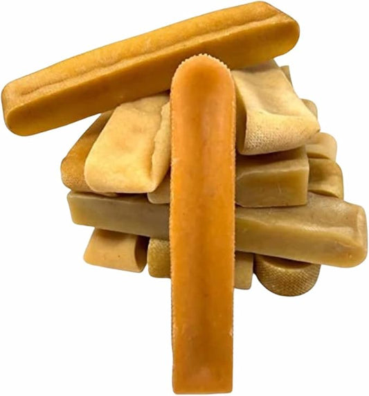 Himalayan Yak Cheese Dog Chew - (Small-Medium-Large-Extra Large-Jumbo) - Cheese Bones for Dogs - All Natural - for Aggressive Chewers - Sherpa Chew (Extra Large 2 Count)