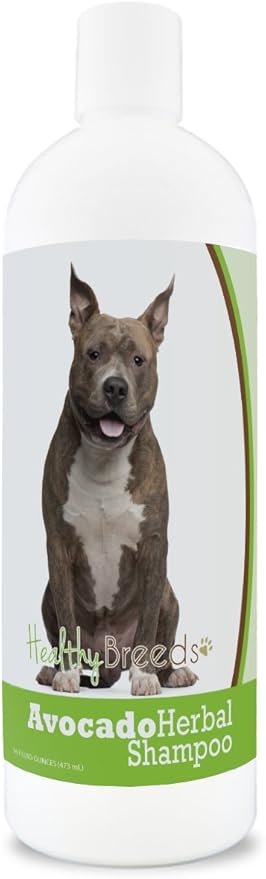 Healthy Breeds American Staffordshire Terrier Avocado Herbal Dog Shampoo 16 oz