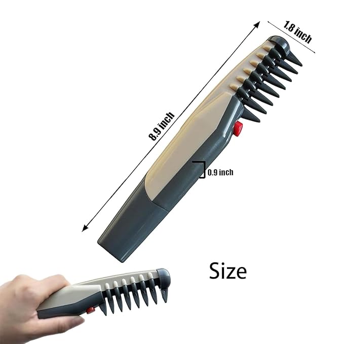 Cat Brush for Shedding - Electric Adjustable Dogs Comb, Comb and Trim 2-In-1 Pet Hair Removal Tool, Suitable for Detangling Tangled Hair on Cats and Dogs (3 Pcs)
