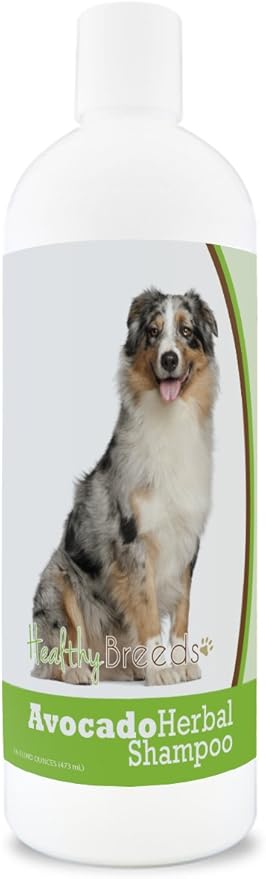 Healthy Breeds Australian Shepherd Avocado Herbal Dog Shampoo 16 oz