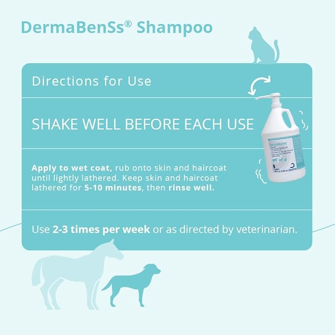 Shampoo for Dogs, Cats and Horses, Gallon