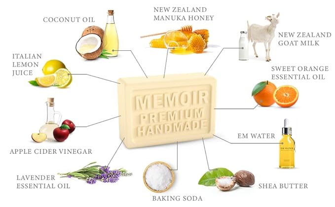 Memoir Pubble Soap – Natural Pet Shampoo Bar for Irritated, Itchy, Dry & Sensitive Skin | Manuka Honey & Goat Milk from New Zealand | Great for Puppy, Kitten and Small Animals | 4.5oz | Dogs & Cats