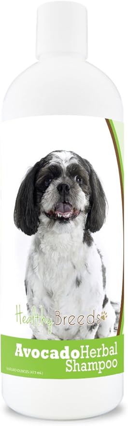 Healthy Breeds Shih-Poo Avocado Herbal Dog Shampoo 16 oz