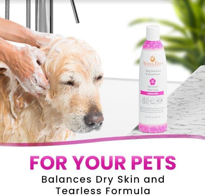 Shampoo & Conditioner in One (Geranium Rose Sage)