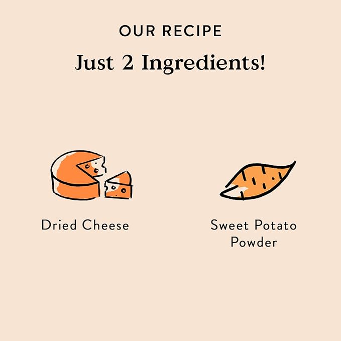 Bocce's Bakery Cheese & Sweet Potato Dog Food Toppers – All-Natural, Wheat-Free Dog Food Topper Made with Real Ingredients, Baked in The USA, 8 oz