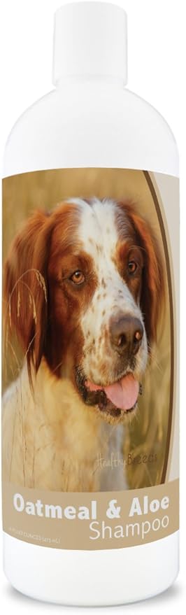 Healthy Breeds Irish Red and White Setter Oatmeal Shampoo with Aloe 16 oz