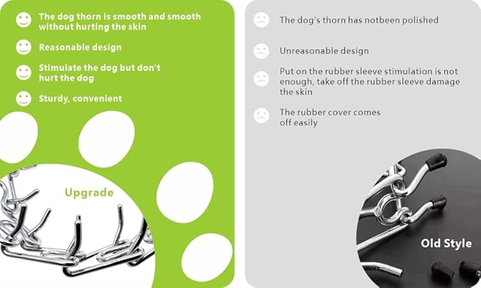 No Pull Dog Collar Adjustable Quick Release Dog Training Collar with Quick Release Buckle for Small Medium Large Dogs (Rainbow Color, M)