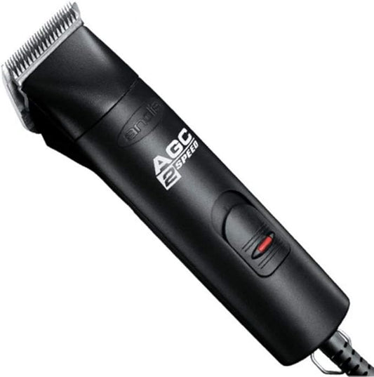 Andis Professional 2-Speed Detachable Blade Clipper, Professional Animal/Dog Grooming, AGC2 (22610)