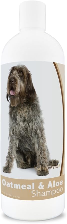 Healthy Breeds Wirehaired Pointing Griffon Oatmeal Shampoo with Aloe 16 oz