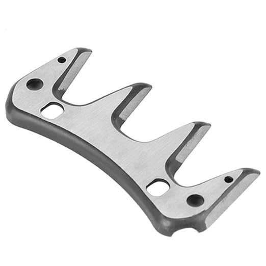 Clipper Blades Grooming Blades, Sheep Shears Replacement Blades, Professional Stainless Steel Clipper Blades for Grooming Goats, Lambs, Llamas, Alpacas (13 Teeth Straight Blade (+ oscillating Blade))