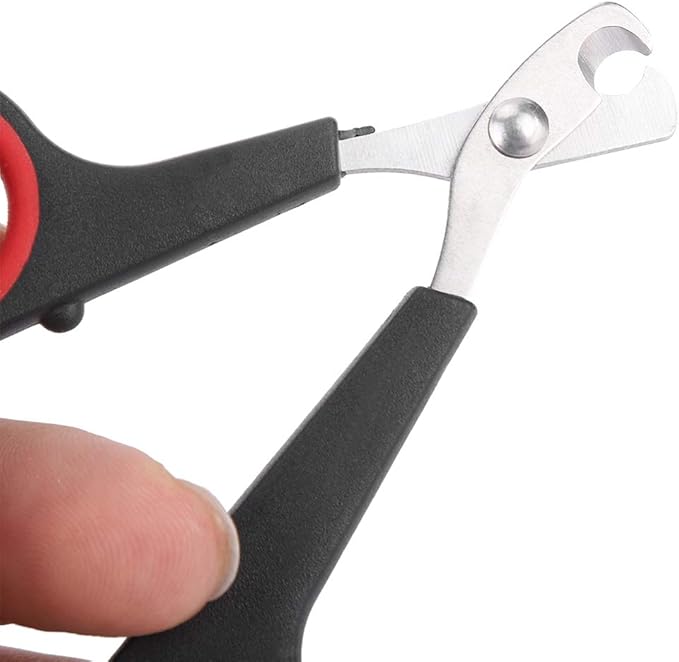 AYNEFY Bird Nail Clipper, Stainless Steel Bird Nail Trimmer Parrot Nail Scissors Pet Bird Nail Grooming Tool for Dogs Cat Rabbits and Birds