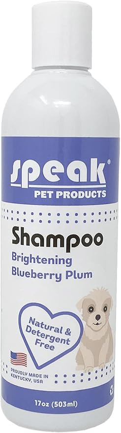 Brightening Dog Shampoo, Blueberry Plum, 17 Ounces