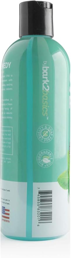 Bark2Basics Skin Remedy Dog Shampoo, 16 oz - Red Algae Based CTAB, Alleviates Skin Irritations Naturally, Promotes Healing