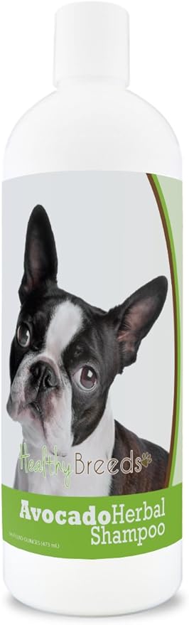 Healthy Breeds Boston Terrier Avocado Herbal Dog Shampoo 16 oz