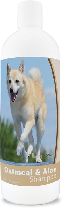 Healthy Breeds Norwegian Buhund Oatmeal Shampoo with Aloe 16 oz