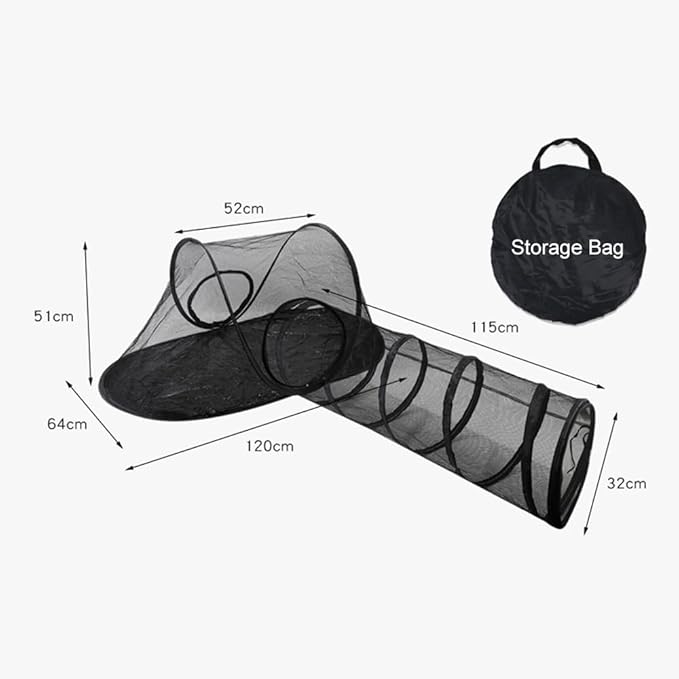 Outdoor Dog Enclosures & Catio with Weatherproof Tunnel, Ventilated Tent, and Portable Playhouse – Pop-Up Pet Playpen for Dogs, Cats, Small Animals