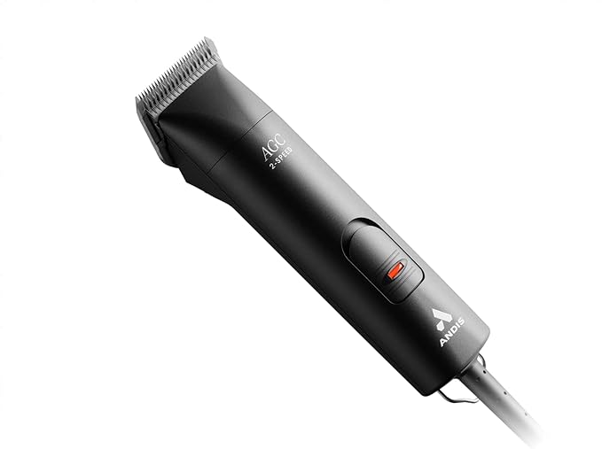 Andis 24675 UltraEdge 2-Speed Detachable Blade Clipper – Runs Cool & Quiet, Designed with Two-Speed Rotary Motor & Shatter-Proof Housing - For All Coats & Breeds - 120 Volts, Black