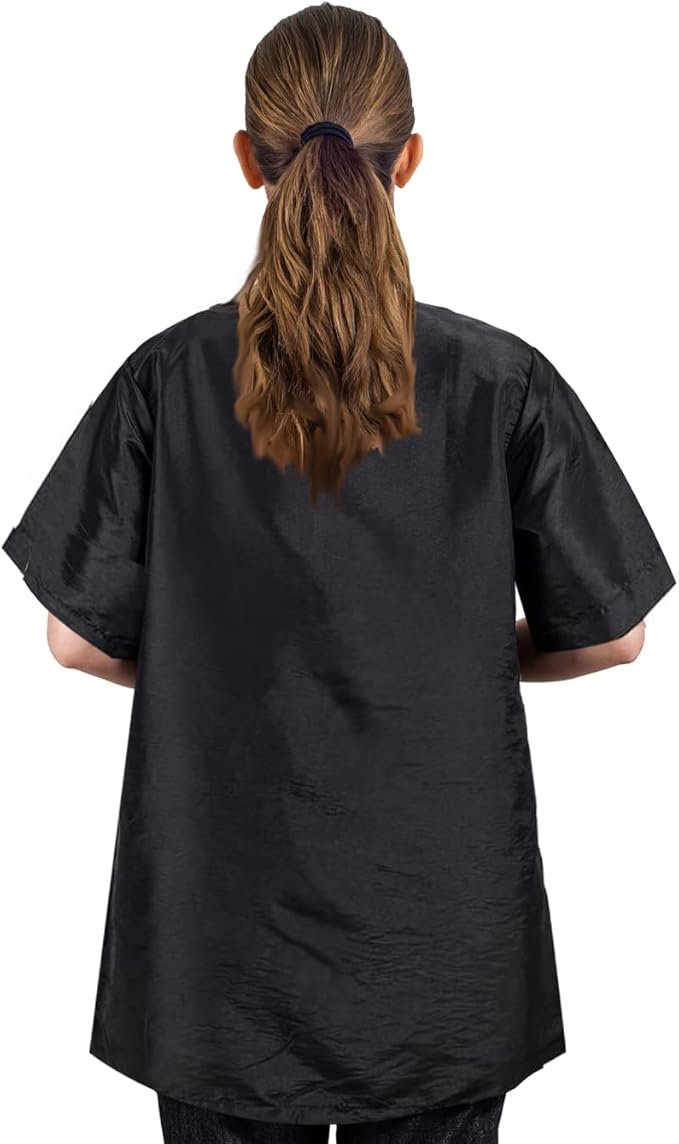 Gliitatu Dog Grooming Smock Barber Jackets for Women Men Professional Pet Groomer Smock Cosmetologist Barber Smock (M)