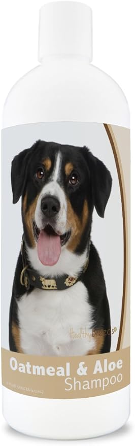 Healthy Breeds Entlebucher Mountain Dog Oatmeal Shampoo with Aloe 16 oz