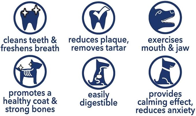 Pet Factory CareChewz Collagen 6" Little Rovers Dog Chew Treats - Chicken Flavor, 8 Count/1 Pack