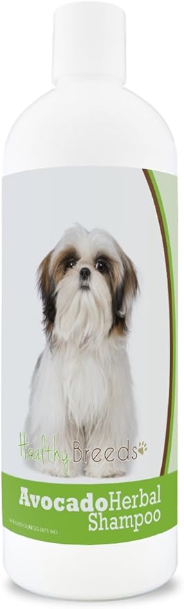 Healthy Breeds Shih Tzu Avocado Herbal Dog Shampoo 16 oz