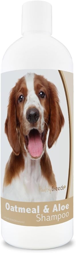 Healthy Breeds Welsh Springer Spaniel Oatmeal Shampoo with Aloe 16 oz