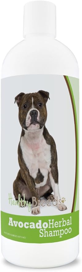 Healthy Breeds Staffordshire Bull Terrier Avocado Herbal Dog Shampoo 16 oz