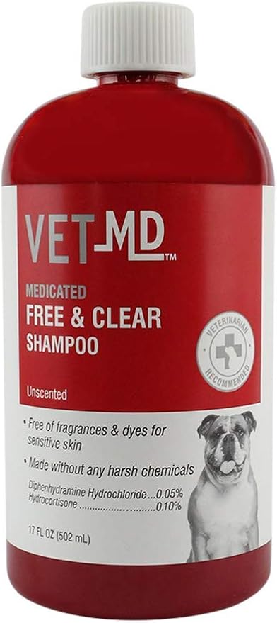 Medicated Shampoos and Sprays for All Dogs Best Medicated Shampoo for Dogs with Sensitive Skin Free & Clear Shampoo | Medicated Dog Shampoo for Pets