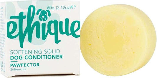 Ethique Pawfector Softening Solid Dog Conditioner for Dogs - Sulfate-Free, Plastic-Free, Vegan, Cruelty-Free, Eco-Friendly, 2.12 oz (Pack of 1)