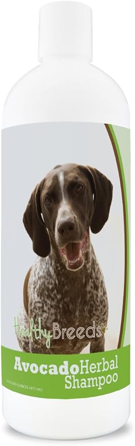 Healthy Breeds German Shorthaired Pointer Avocado Herbal Dog Shampoo 16 oz