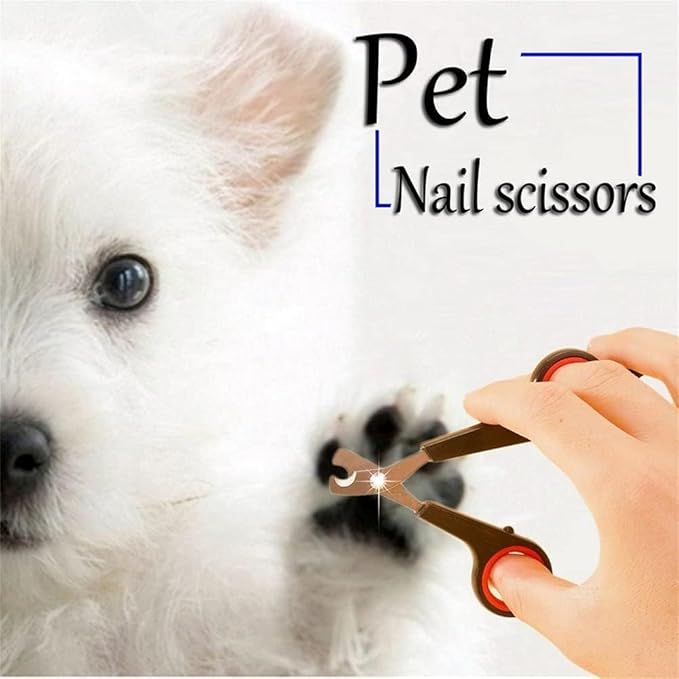 Black Pet Nail Claw Grooming Scissors Clippers for Dog Cat Bird Gerbil Rabbit Ferret Small Animals Practical and Attractive Dog Claw Care