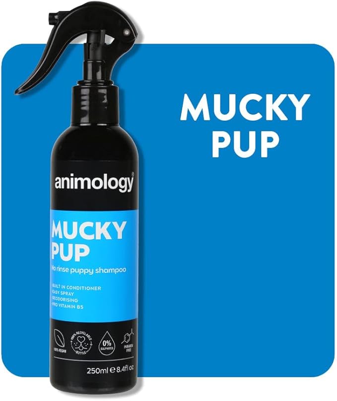 Mucky Pup No Rinse Puppy Shampoo (250ml Spray)
