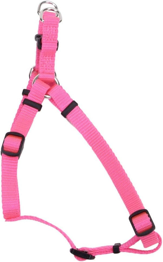 Coastal - Comfort Wrap - Adjustable Dog Harness, Neon Pink, 1" x 26"-38"