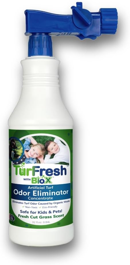 BioX+ Artificial Turf Pet Odor Eliminator 32 oz Bottle (Fresh Cut Grass)