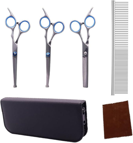 ANTNX Pet Grooming Clipper Set with Comb for Dogs and Cats