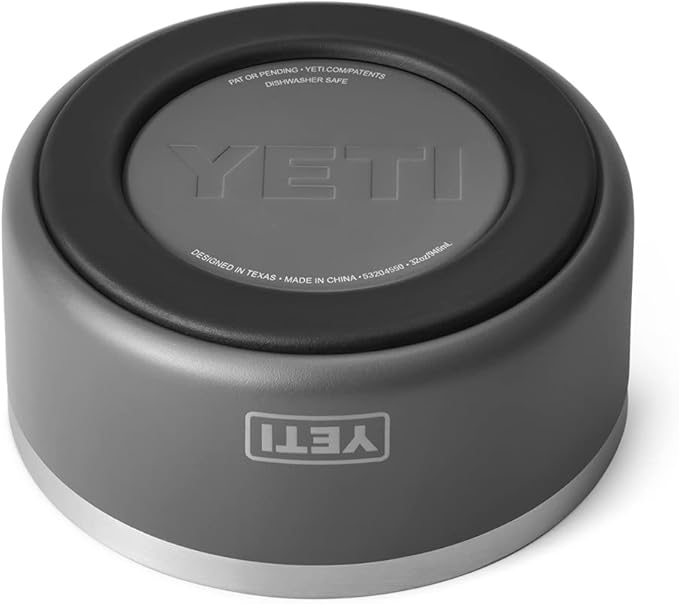YETI Boomer 4, Stainless Steel, Non-Slip Dog Bowl, Holds 32 Ounces