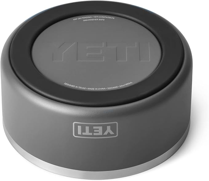 YETI Boomer 8, Stainless Steel, Non-Slip Dog Bowl, Holds 64 Ounces