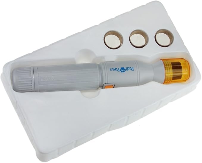 Battery Powered Safe Auto Electric Pet Nail Clippers Trimmer Dog Cat Gentle Claw Paw Care Grinder Grooming Drill File Kit Nail Gentle Filing Wheel Shedding Manicure Pedicure Tool Set