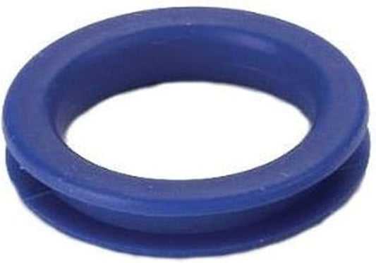 Heritage Rubber Finger Rings for Grooming Shears, Blue