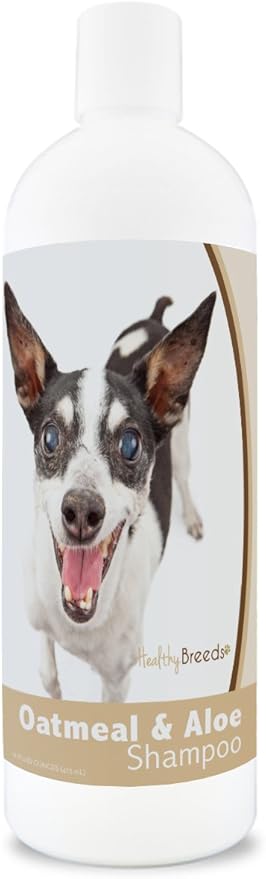 Healthy Breeds Rat Terrier Oatmeal Shampoo with Aloe 16 oz