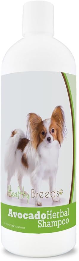 Healthy Breeds Papillon Avocado Herbal Dog Shampoo 16 oz
