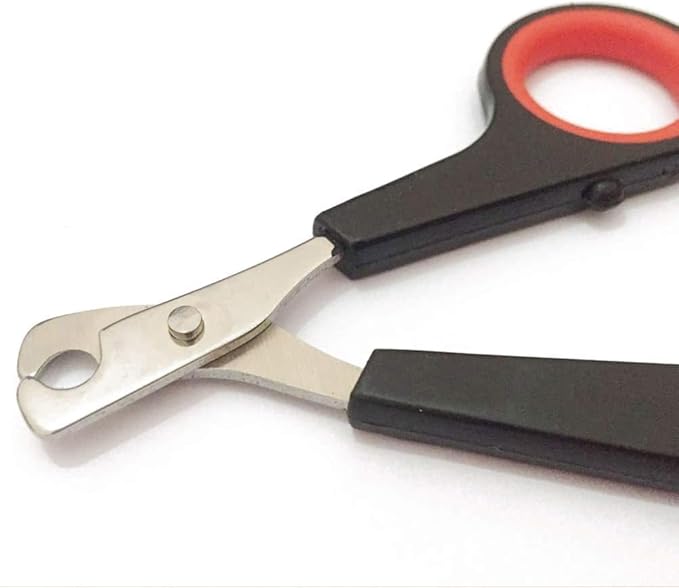 Black Pet Supplies Pet Accessories Trumpet Dog Cat Bird Nail Scissors Nail Clippers Trimmer Pet Grooming Supplies Grooming Brushes, Pets are Good Friends of Mankind Claw Care