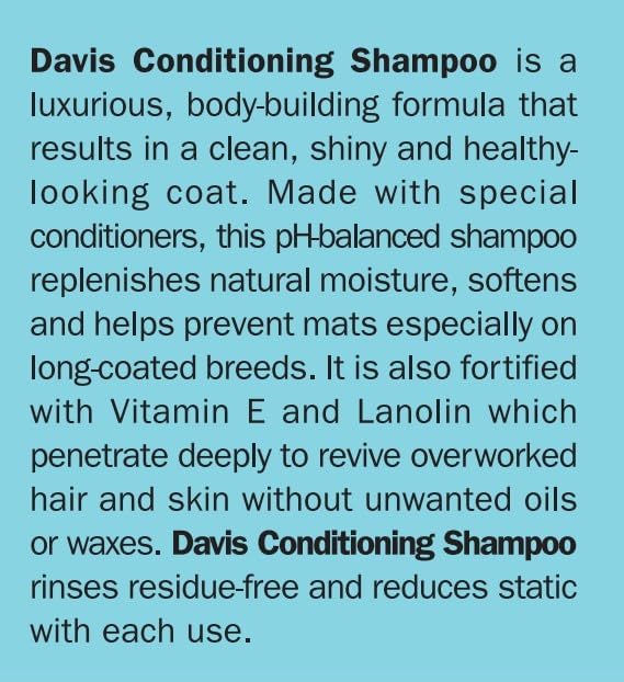 Davis Conditioning Pet Shampoo, 12 oz