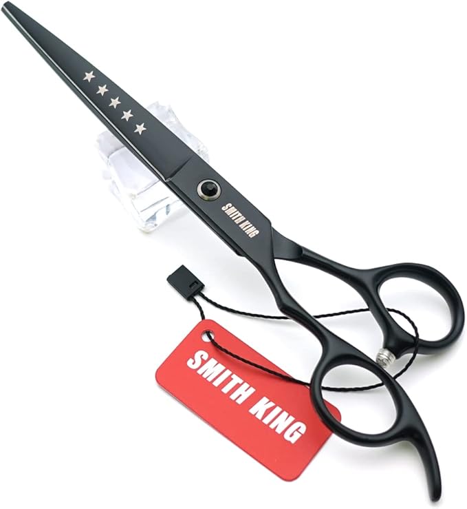 7.0 inches Professional Dog Grooming Scissors Set Straight & Curved & chunkers & comb 4pcs in 1 Set Left-handed