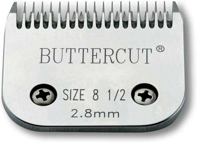 Geib Buttercut Stainless Steel Dog Clipper Blade, Size-8-1/2, 7/64-Inch Cut Length