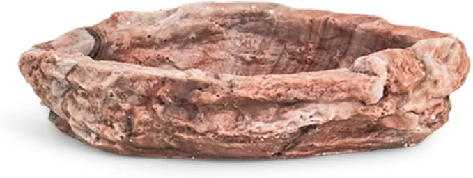 Fluker's Repta Bowl, Food and Water Bowl for Reptiles and Small Animals, Medium 6" (Pack of 2)