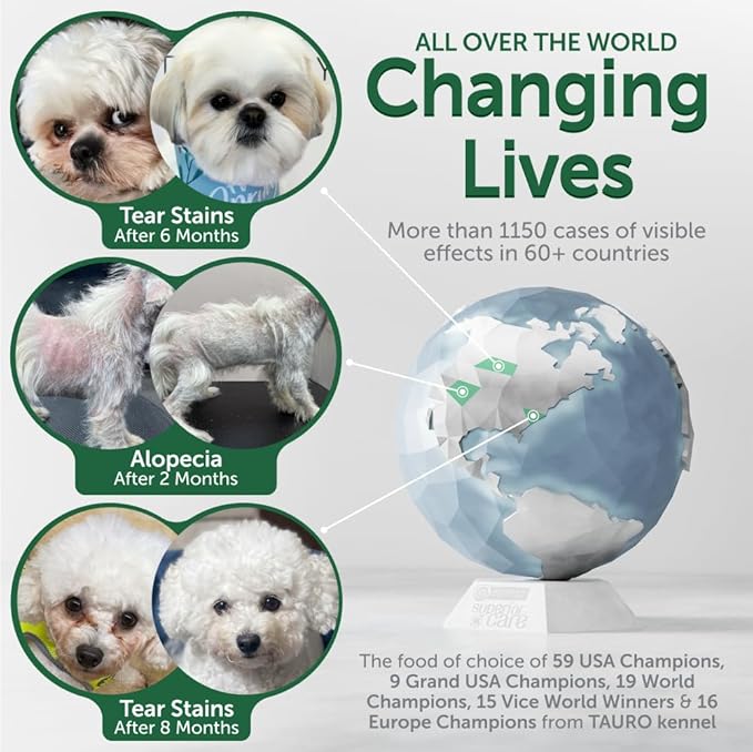 Nature's Protection Superior Care Grain Free Dry Dog Food - Healthy Dog Food All Life Stages Dogs - Balanced, Super Premium Dog Food - 1 Pack of 8.8lb Fish Flavor