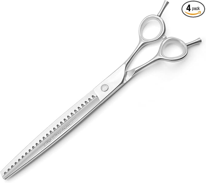 Chris Christensen Classic Series Grooming Shears, 8.5 in Chunky Blender Shear, Groom Like a Professional, Any Skill Level, Made From 440C Japanese Steel