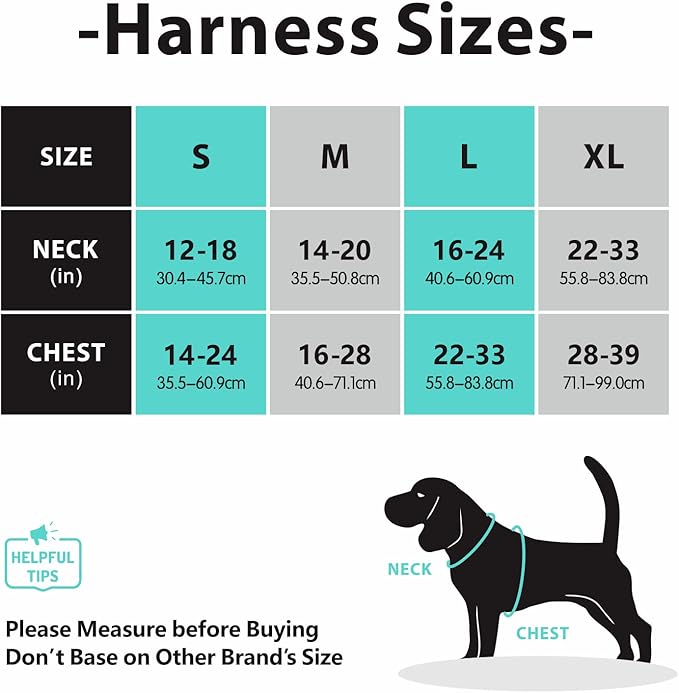 PoyPet No Pull Dog Harness, No Choke Front Lead Dog Reflective Harness, Adjustable Soft Padded Pet Vest with Easy Control Handle for Small to Large Dogs(Blue,S)